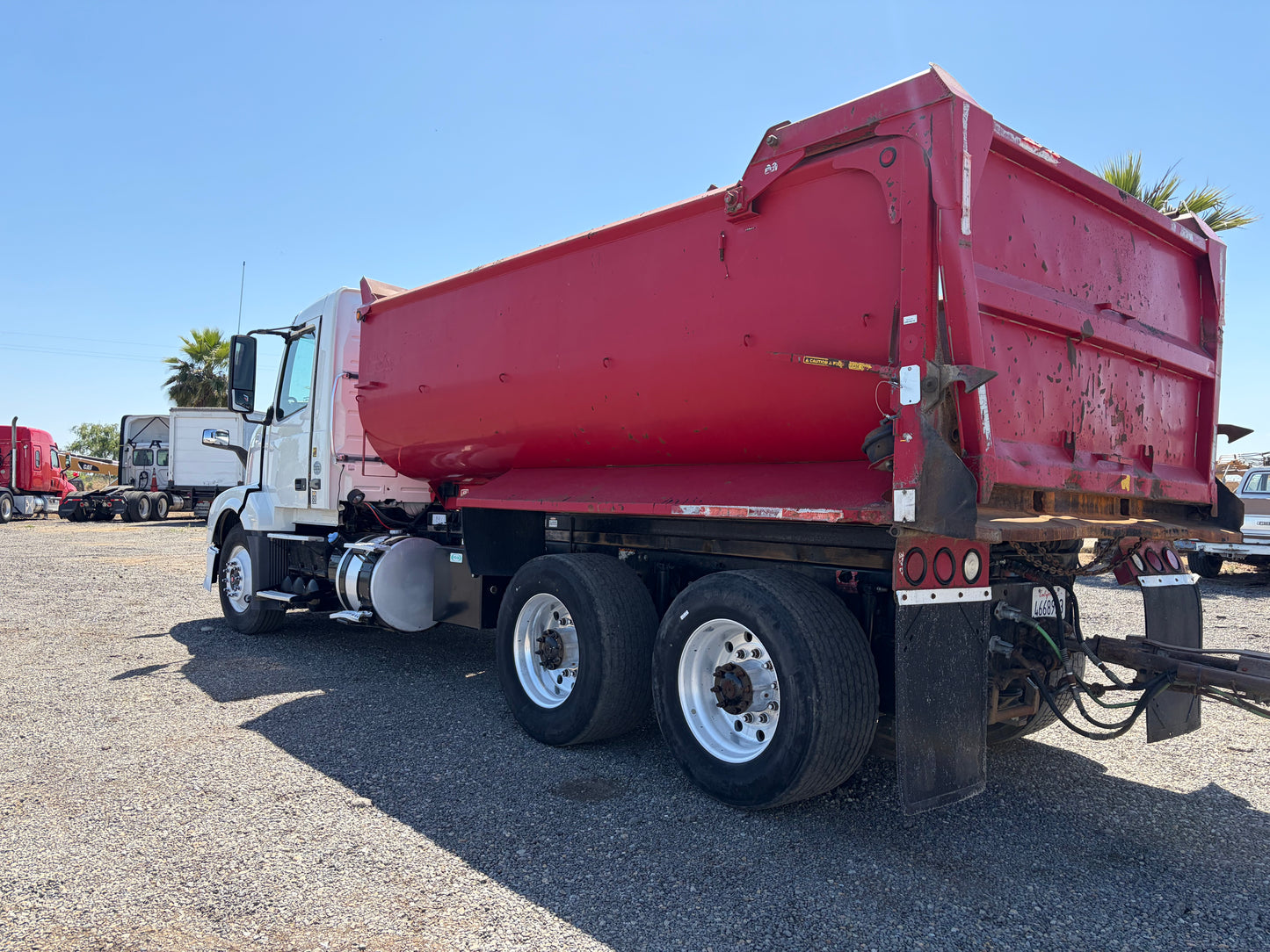 2014 Volvo Transfer Dump Truck/ Manual 10 speed