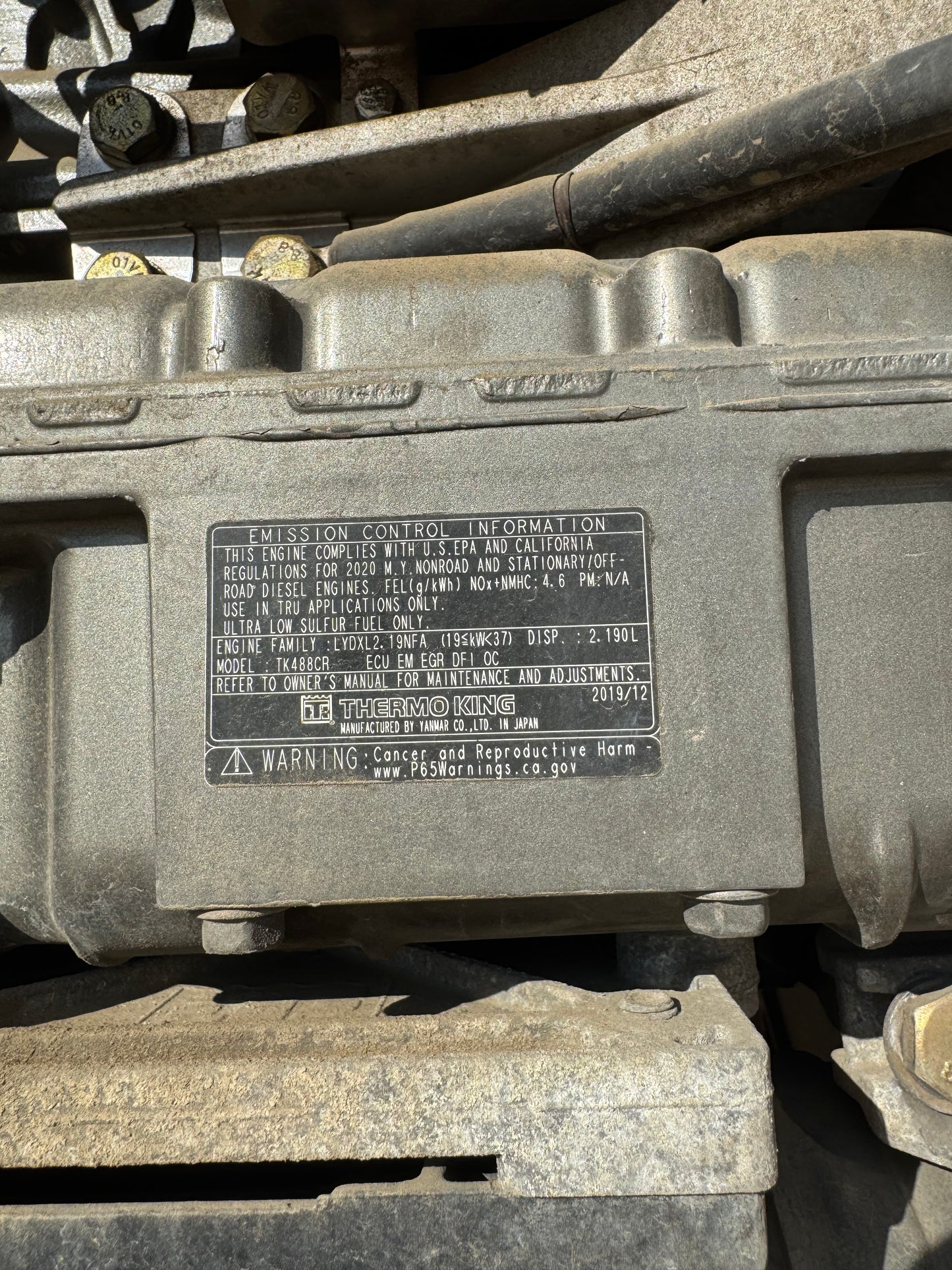 2016 Hyundai Refrigerated Trailer | Thermo King S600